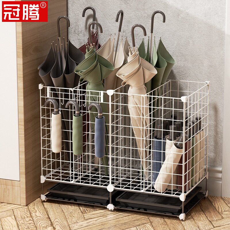 雨伞收纳架家用门口放伞架子放置架入户雨具长伞沥水架伞桶置伞架图片