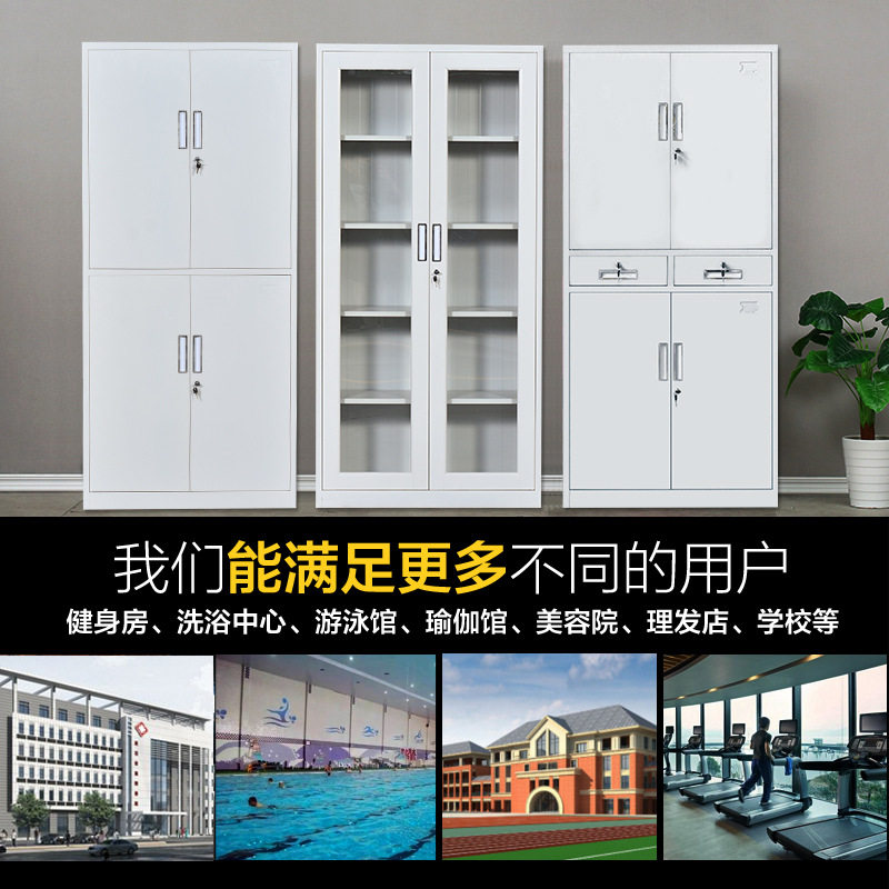 档案柜会计凭证柜储物柜带锁钢制办公室文件柜铁皮柜财务室资料柜