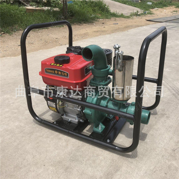 4寸便携式抽水泵汽油水泵农业用水泵小身材大能量汽油抽水泵