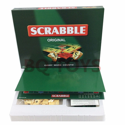 学校教具益智儿童拼词游戏字母接龙游戏棋2-4人英文拼字游戏棋