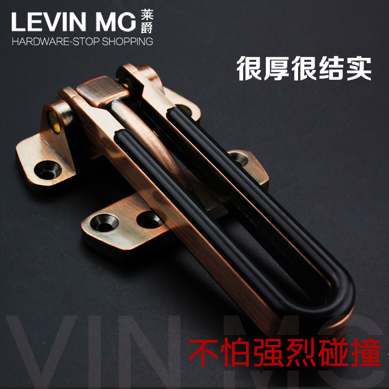 防盗扣防盗链门链插销反锁链门扣门栓安全链酒店客房门搭扣加厚