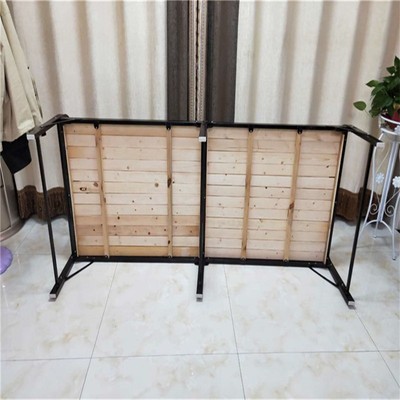 折叠床陪护床工地床家用床双人竹板床单人床午休床竹条床