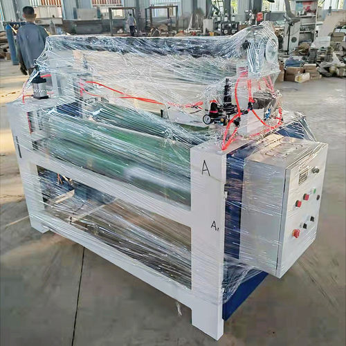 三胺高光板涂胶机网格布双面涂胶机珍珠棉皮革上胶机山东现货