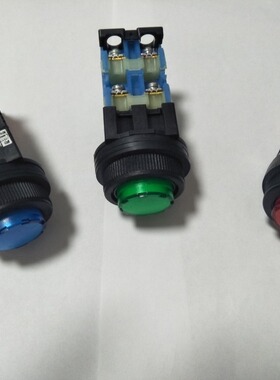 富士按钮AR30EOL-01E3G富士圆形凸头带灯按钮开关