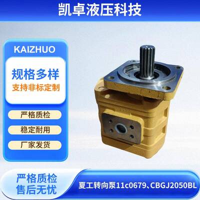 液压泵厂家夏工转向泵11c0679高压齿轮单联油泵CBGJ2050BL