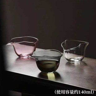 创意葫芦高硼硅玻璃公道杯茶海分茶器公杯玻璃加厚容量180ml 新款