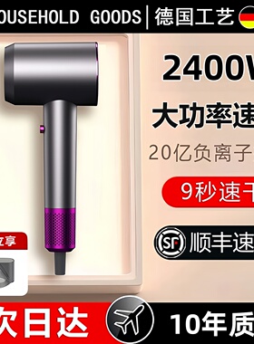 德国吹风机家用静音负离子护发