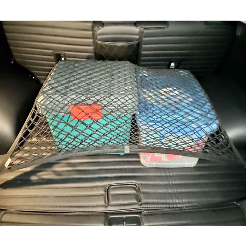 专用 于大众R36旅行版后备箱网兜汽车固定网车用行李箱网罩弹力网