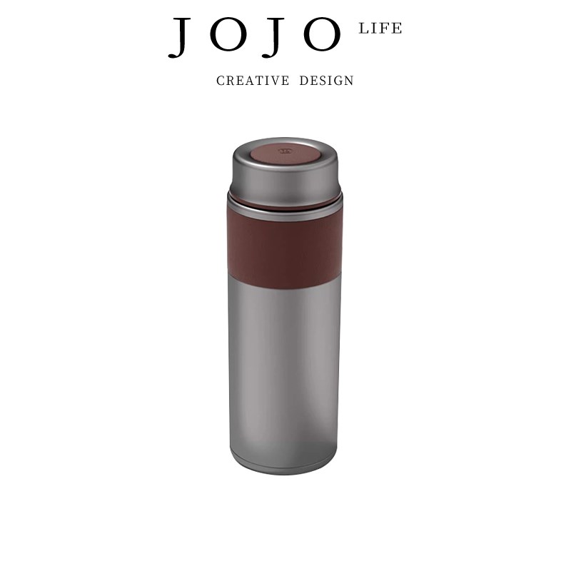 JOJOS L. PD.鹿岛.纯钛保温杯男士高档茶水分离礼品套装  汐曦