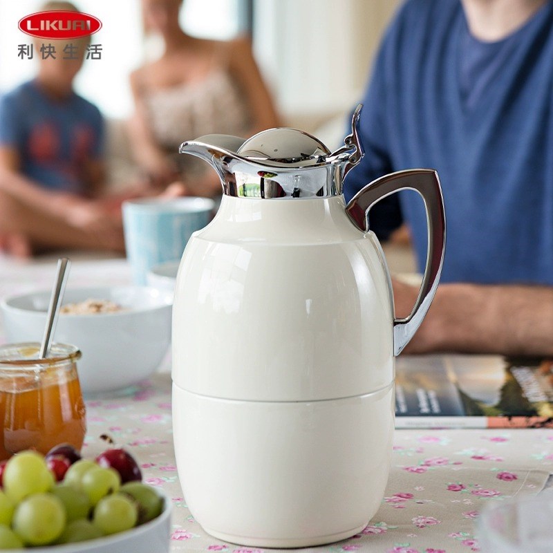 alfi德国保温壶玻璃内胆保温水壶暖瓶利快大容量暖水壶家用热水壶