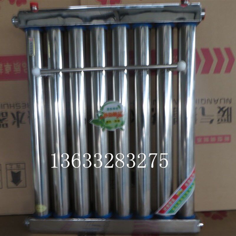 304食品级不锈钢换热器 散热器 交换器 暖气片热水器 过水热地暖