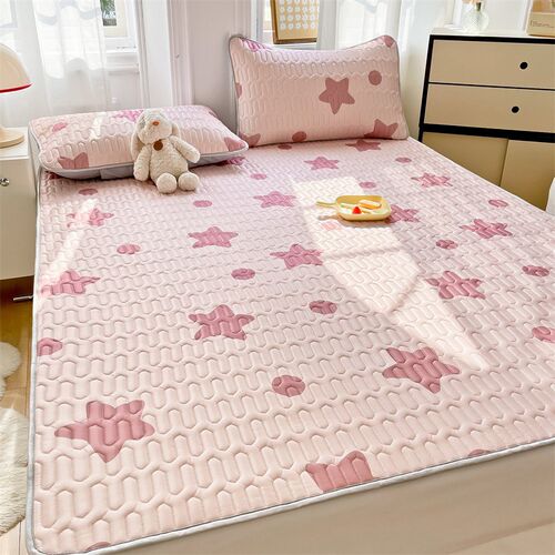 新款乳胶凉席凉而不冰凉感丝凉席w