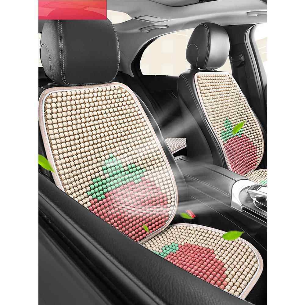可爱汽车坐垫夏季凉垫莓烦恼透气木珠通用耐磨多件套座垫后排坐垫,汽车用品/电子/清洗/改装,腰靠,淘宝优惠券,粉丝福利购,淘宝优惠卷