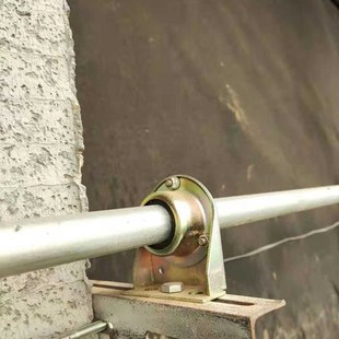 大棚放风机安装配件支架轴套大棚卷膜器花梁支架水泥柱铁管通用
