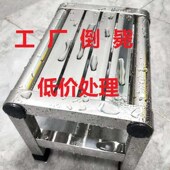 不锈钢方凳子加厚家用餐桌高板凳可叠放餐厅饭店商用四方椅子