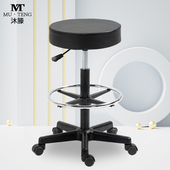 沐滕升降吧台椅子高脚凳子理发美容椅学生宿舍椅实验室椅电脑转椅