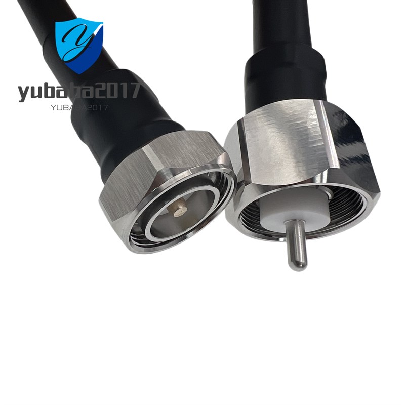 LC公头同轴连接线 LC公转DIN公头 RG217大功率高压电缆 L29转LC公