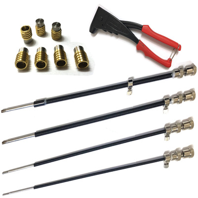 HASCO模具拉胀喉塞 M4止水栓 膨胀铜水堵头安装工具Z945-1/Z945-2