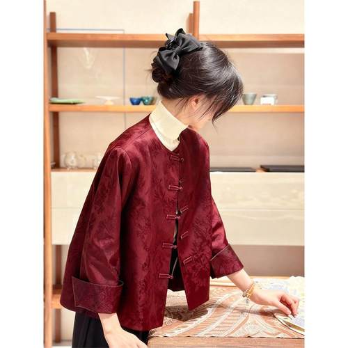 新中式女装国风外套2025款