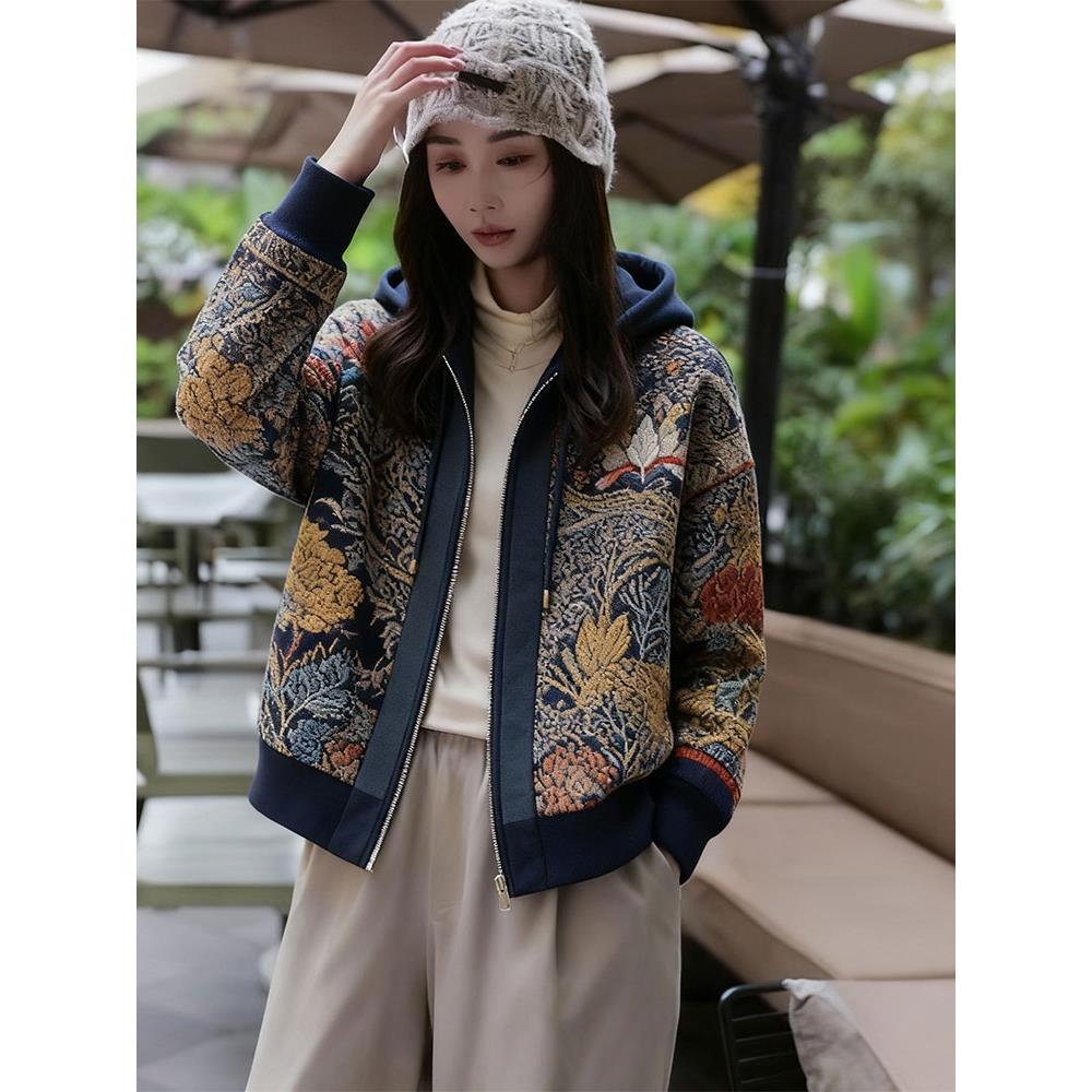 巨好看的气质小香风夹克外套