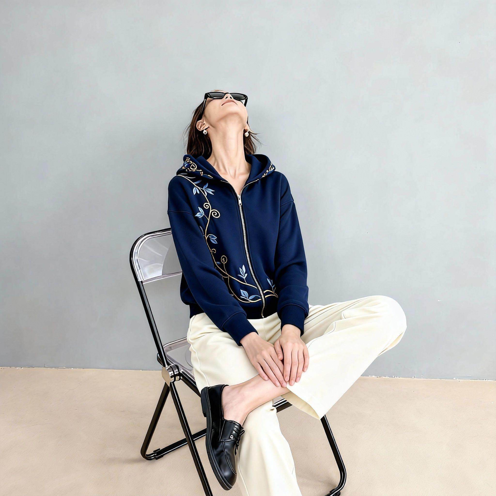 新中式女装国风套休闲运动外套