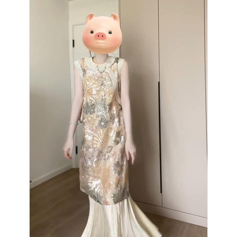 新中式女装国风气质高级感连衣裙