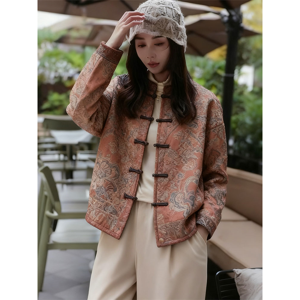 早秋气质高端独特新中式女装