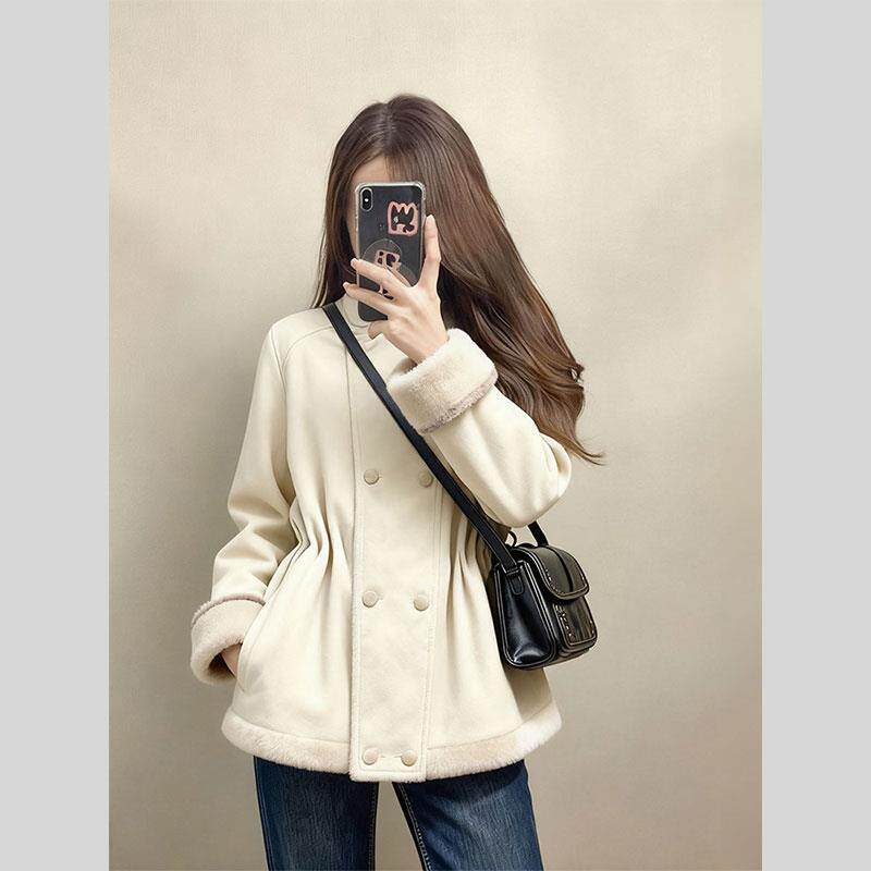 独特高级感巨好看小香风加厚毛毛外套女2025冬季新款今年流行爆款,女装/女士精品,常规大码外套,淘宝优惠券,粉丝福利购,淘宝优惠卷