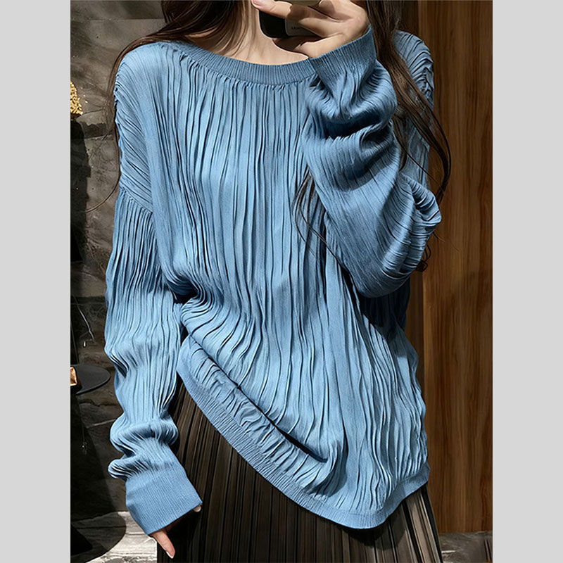 秋冬法式上衣洋气设计感小衫女