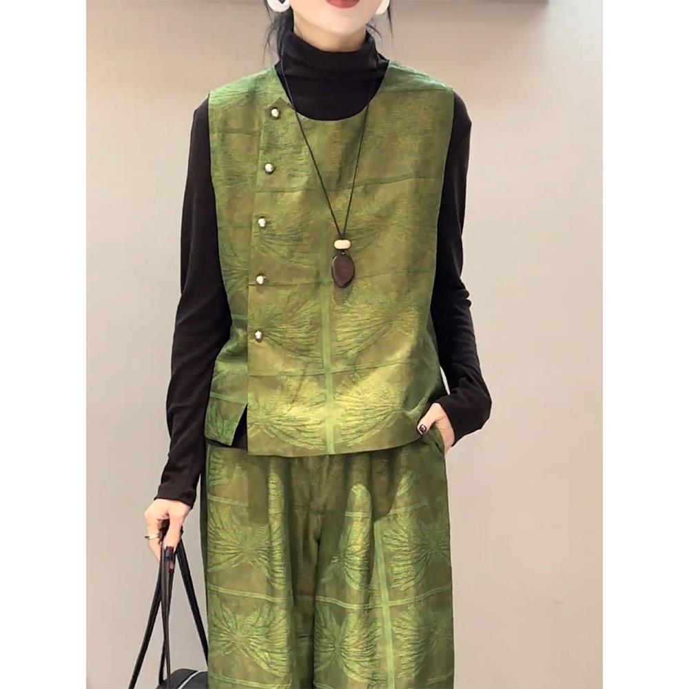 2025秋季新款复古中式女装