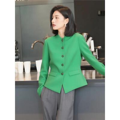 秋冬高级感法式小香风外套冬装