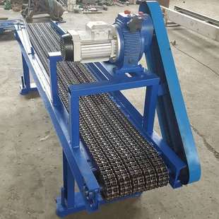 鍛造廠用鏈條輸送機(jī) 廠家供應(yīng)型材自動送料機(jī) 速度可調(diào)電機(jī)