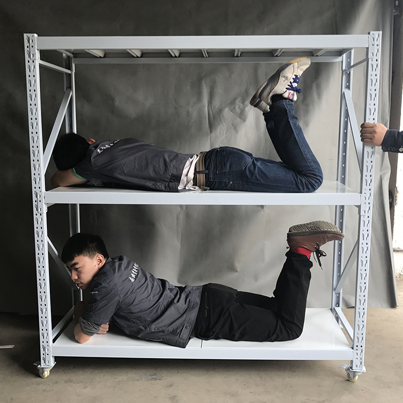 轮子货架家用轻型中型重型u五金货架仓库货架工厂货架置物架储藏