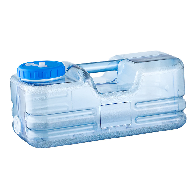 扁方形矮小e水桶塑料桶小号功夫茶具储水桶泡茶用矿泉纯净水桶空