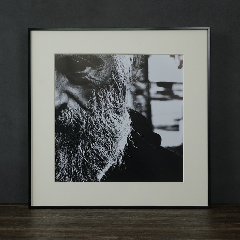 正方形铝合金画框j外框任意尺寸定制摄影展览印照片细窄边相框挂