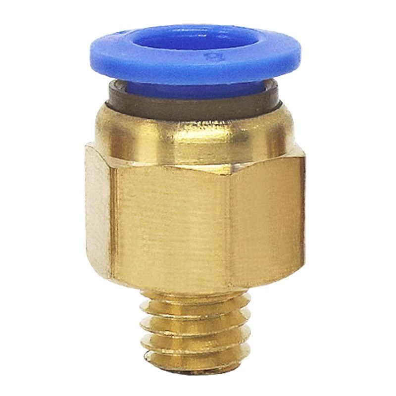 公制螺纹气管接头模具水嘴直通快速插头PC8-M6/IM8/M10/M12/M14M1