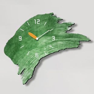 创意装 创意艺术钟表挂钟客厅简约个性 饰表时钟挂墙家用静音石英钟