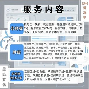 生信分析 医学实验 核心SCI GEO挖掘 9分 数据库TCGA