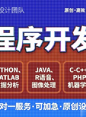 Java程序代做c/c++代码python代编c#开发mfc设计web编写定制安卓