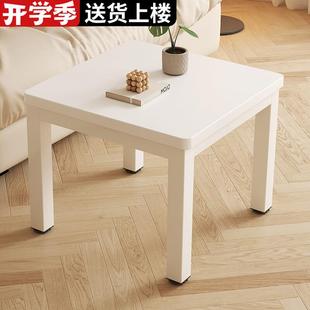 小方桌正方形茶几家用餐桌麻将桌小户型6080木桌四方饭桌简易桌子