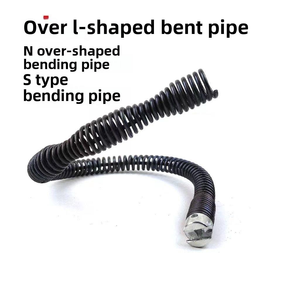 16mm直径开路弹簧前端易弯曲导头弹簧开路管道前端弹簧配件