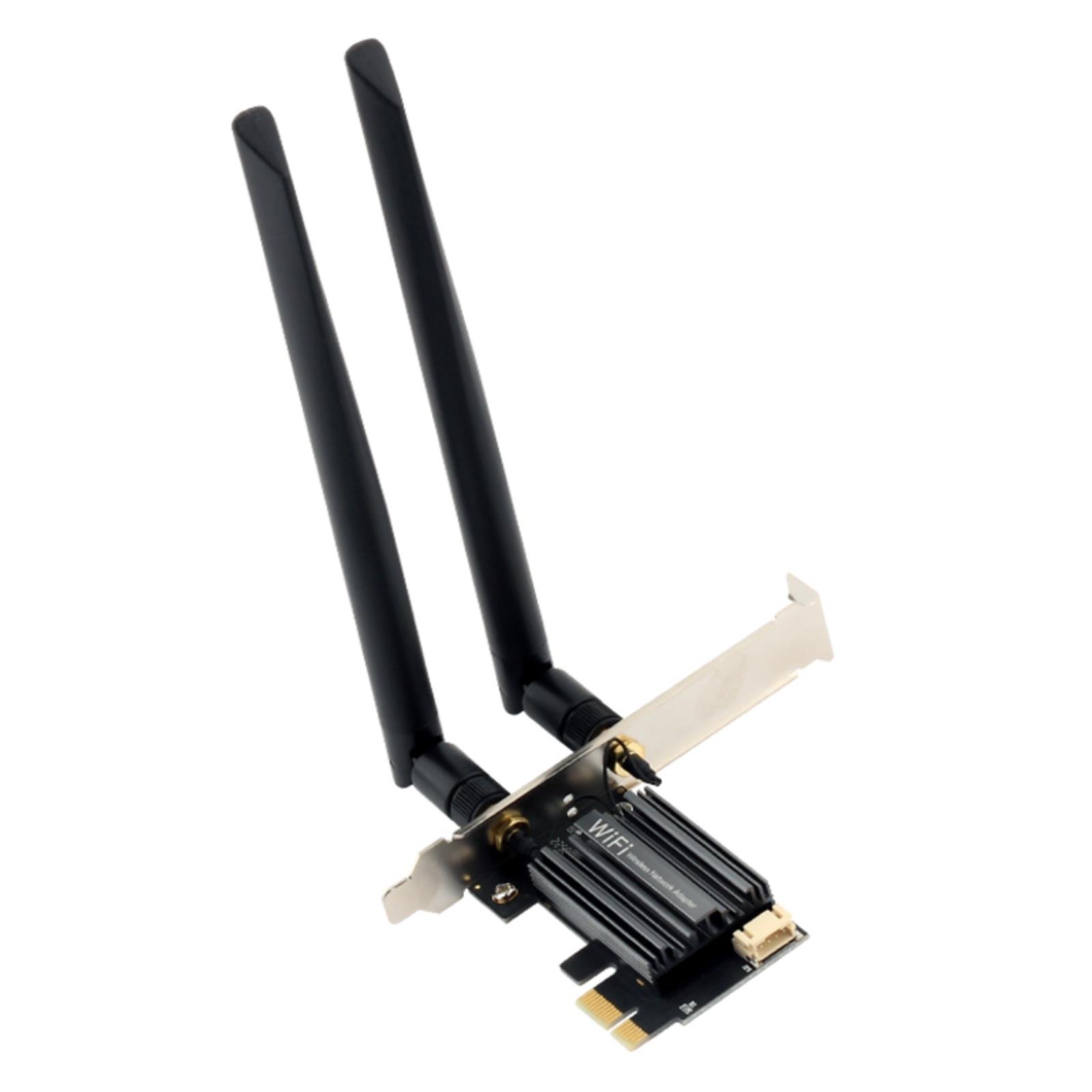 WiFi7无线网卡ax210BE200台式机内置PCI-E千兆6G三频8774M蓝牙5.4