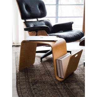 北欧实木创意艺术简约角几设计师简约小茶几N型边几客厅用咖啡桌