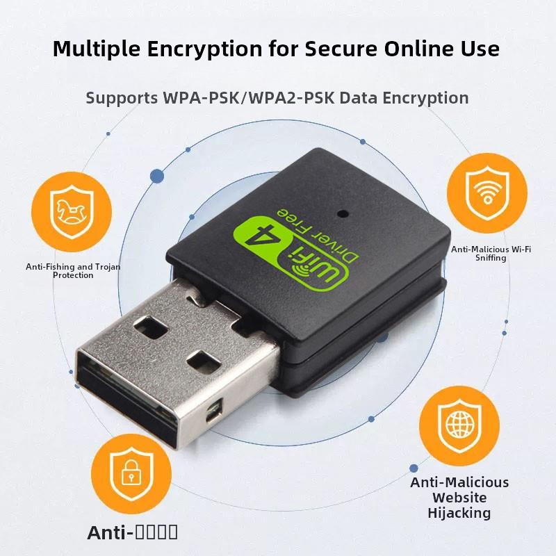 台式机电脑笔记本无线网卡360范围随身wifi接收热点信号发射器4代