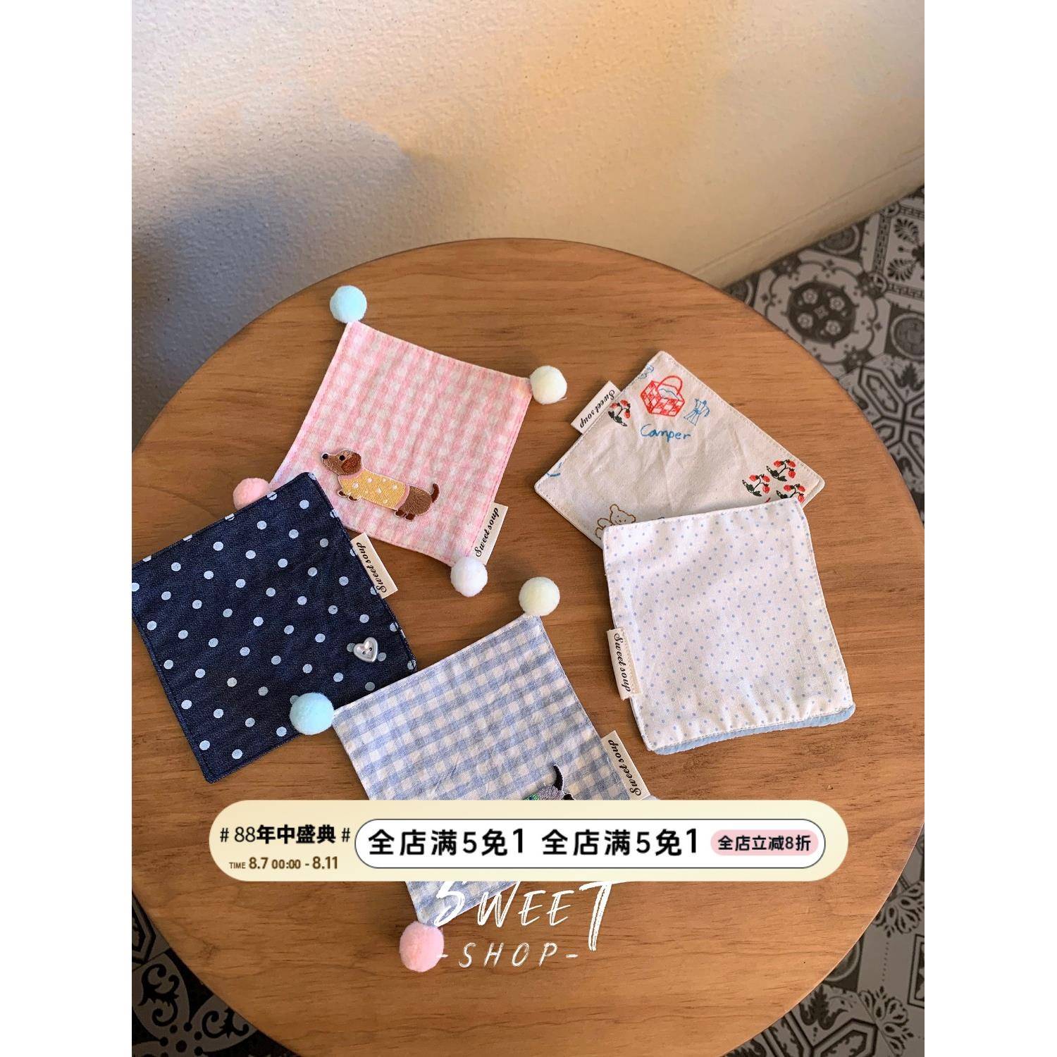 杯垫系列韩国风格在风格广场餐垫厨房垫拍摄背景道具绝缘垫新风格