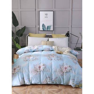 自充绒羽绒被被壳半成品防钻绒钻毛被套专用内胆旧羽绒服改被布料