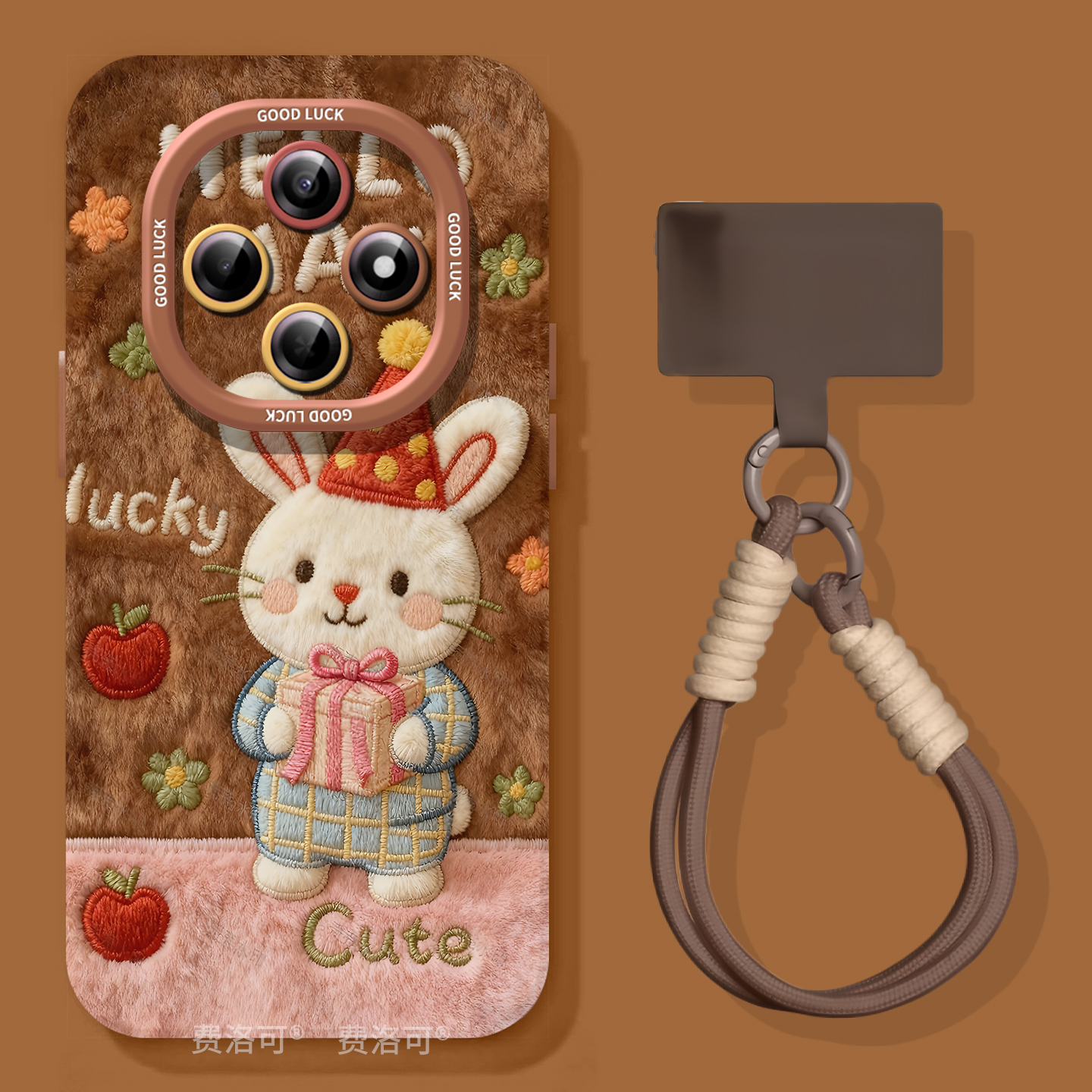 美拉德兔适用oppoa6pro手机壳2025新款A6B保护套A5软硅胶a97保护a95全包opop镜头a93圣诞高级感a92s女a91外壳