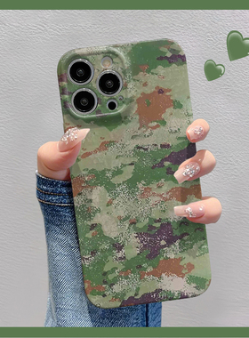 复古线条纹适用于苹果华为vivo小米oppo红米荣耀一加iPhone16手机壳15promax菲林14可爱i13新款12女mate70pro