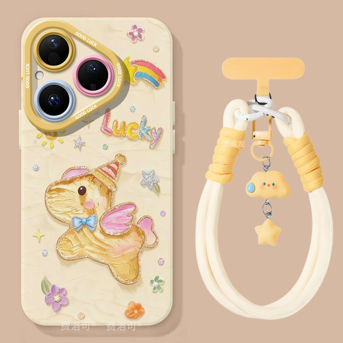 油画小马适用华为Pura80手机壳Pura70pro套p60pro+新款p50硅胶p40保护p7o加p30好看p20高级外壳高端p70ultra