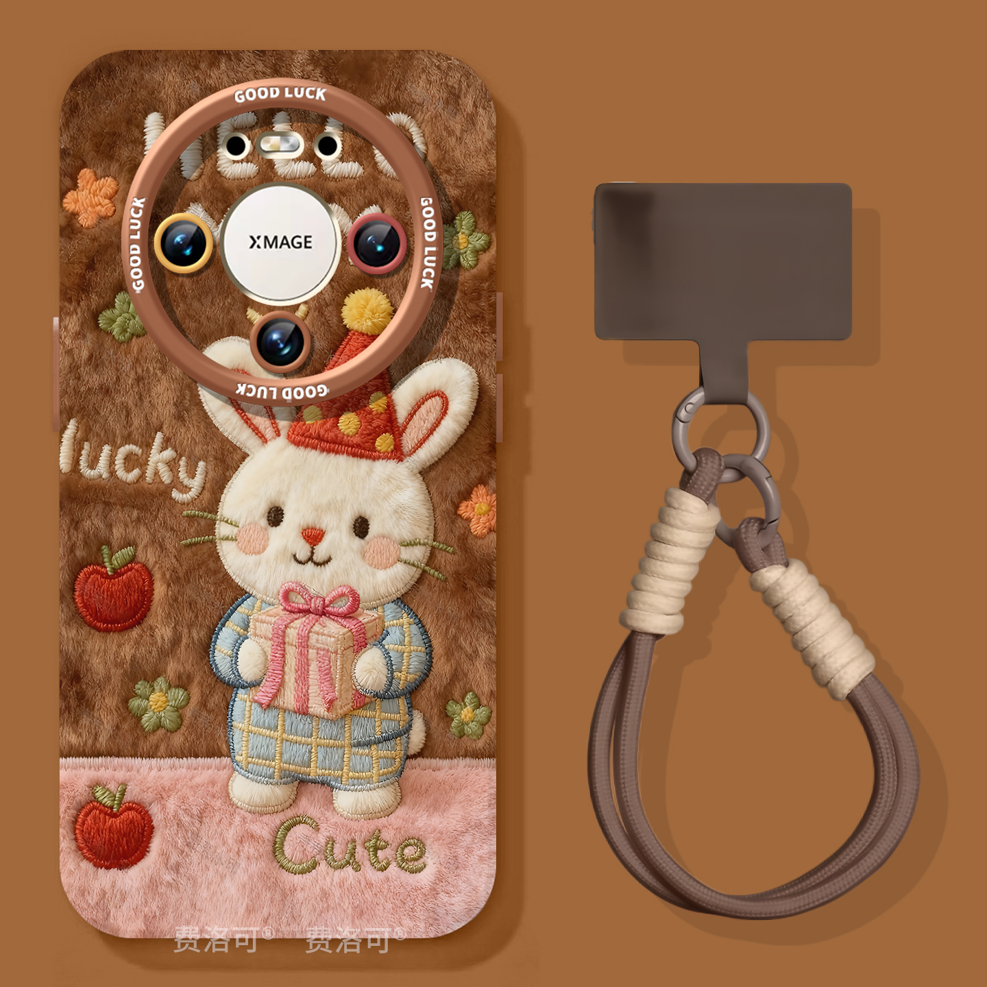 美拉德兔适用华为mate80pro手机壳mate80的新款套m80系列硅胶pro+保护mete80十圣诞防摔mata80高级感八十mt